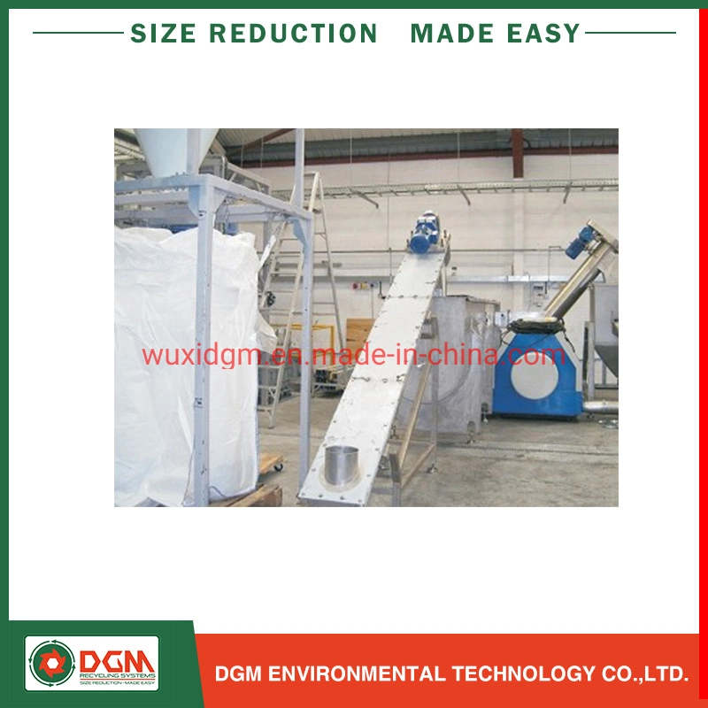 Plastic HDPE Milk Bottle Flakes Scraps PE Crushing Washing Granulating Recycling Washing Line