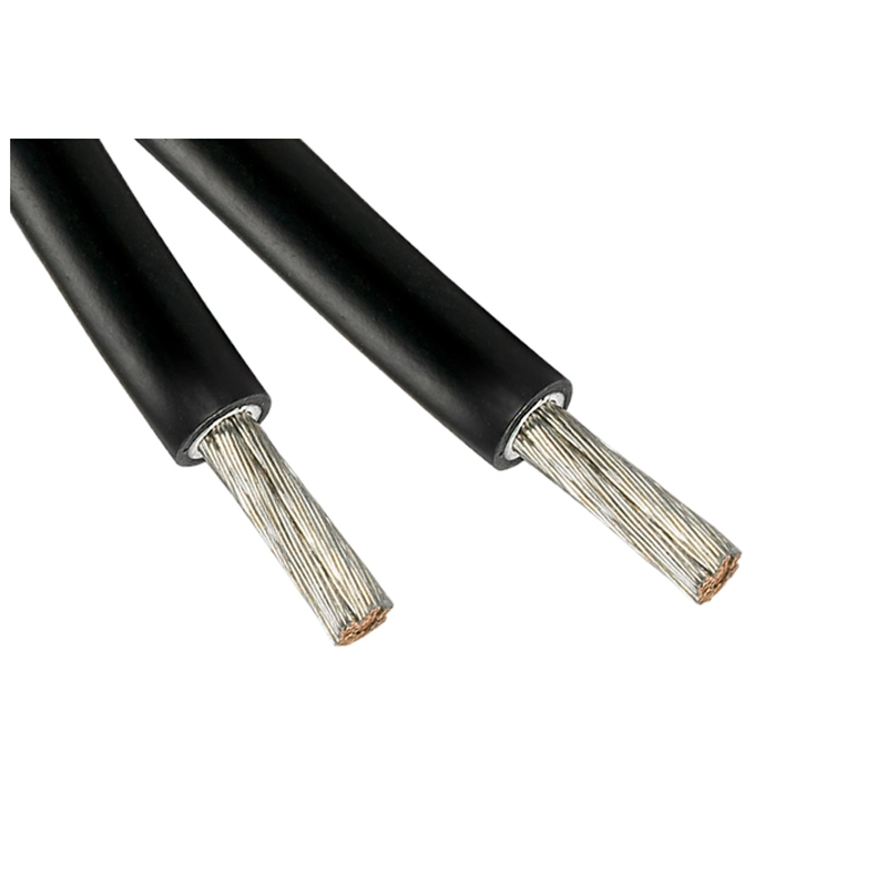 TUV 1500V DC Solar Cables H1Z2Z2-K de 1X6 1X4 de cobre estañado aislados Xlpo Cable de paneles solares fotovoltaicos