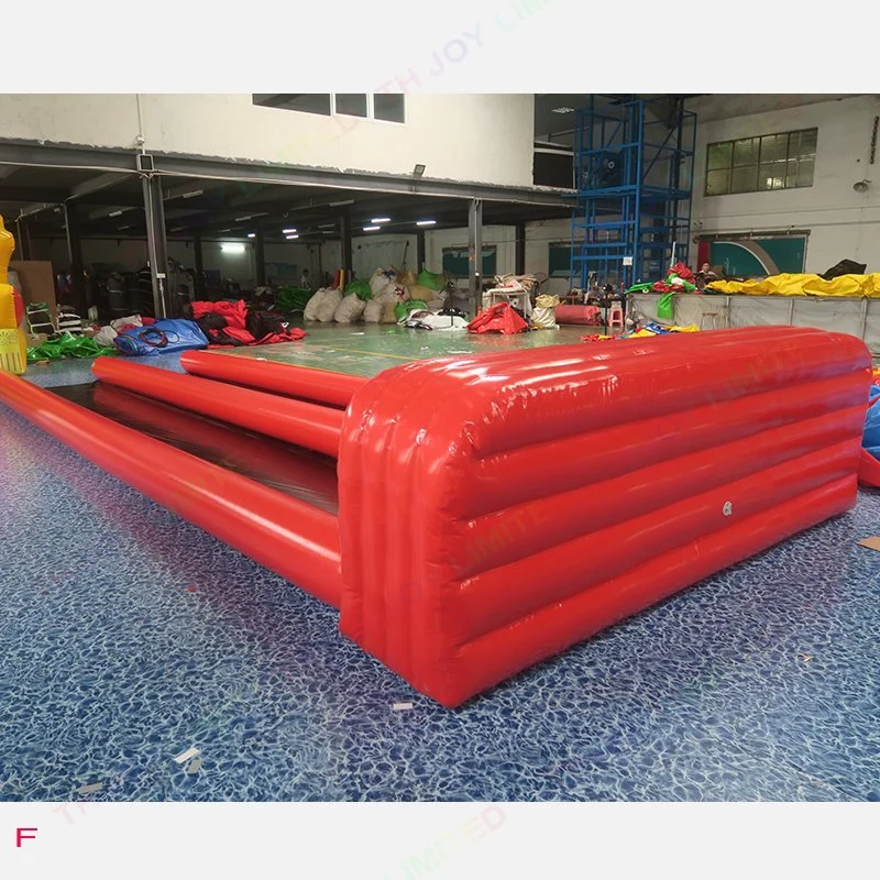 8X3m Inflatable Human Bowling Pins Lane Sport Game