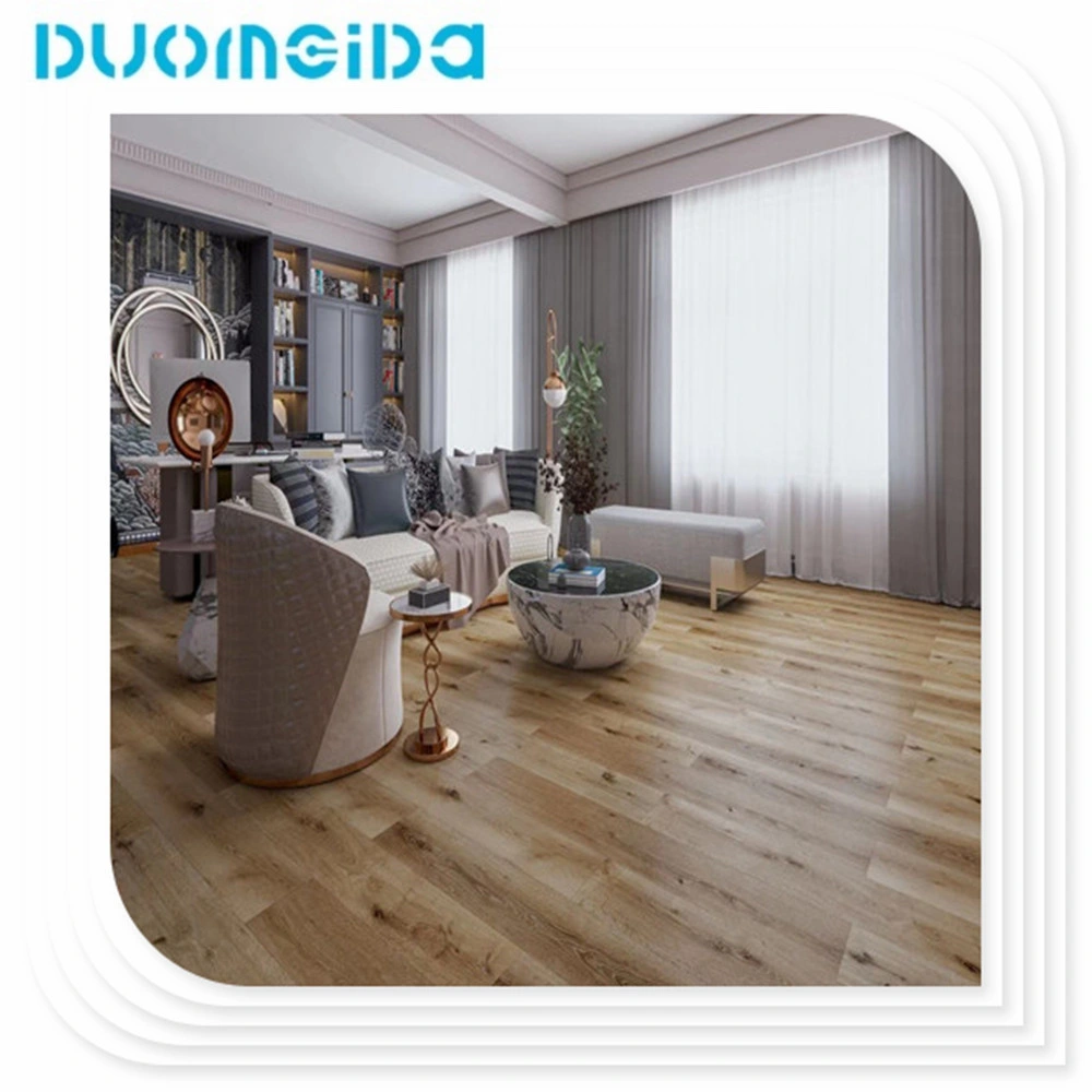 Wooden Grain Unilin Click Plastic Composite Vinyl Flooring