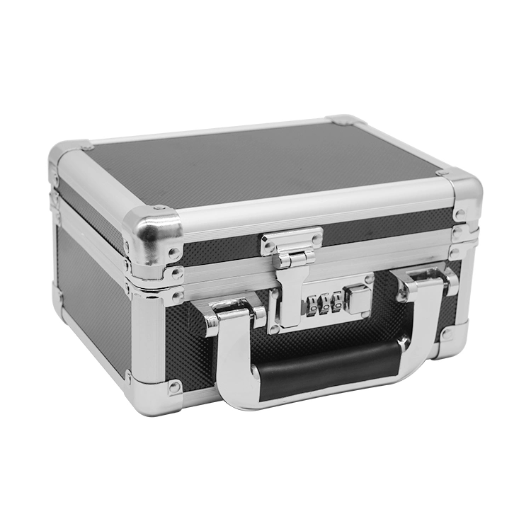 Portable Aluminum Alloy Password Toolbox Safe Box File Box Hardware Equipment Instrument Box