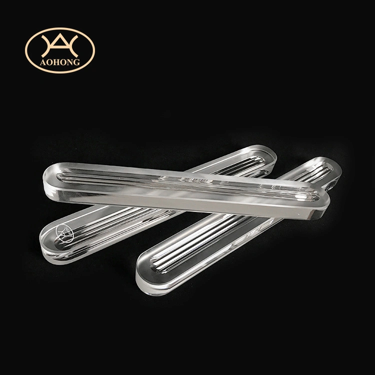 Factory Direct Sale Transparent Grooved Level Gauge Glass