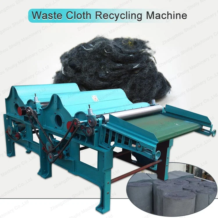 Textile Recycling Machine Cotton Fiber Opening Machine Waste Cotton Yarn Recycling Machine