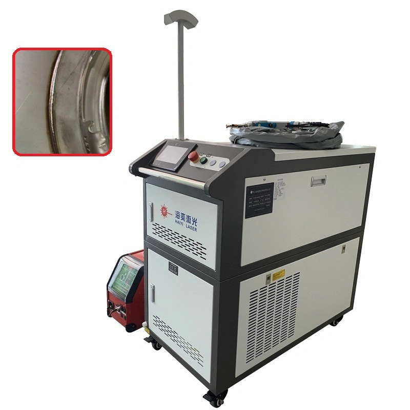 Splicing Welding of 1000W Stainless Steel Plate for Metal Equipment of Portable Laser Welding Machine