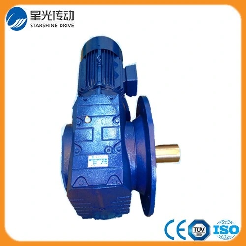 S Series Helical Worm Gearbox with IEC Standard Motor