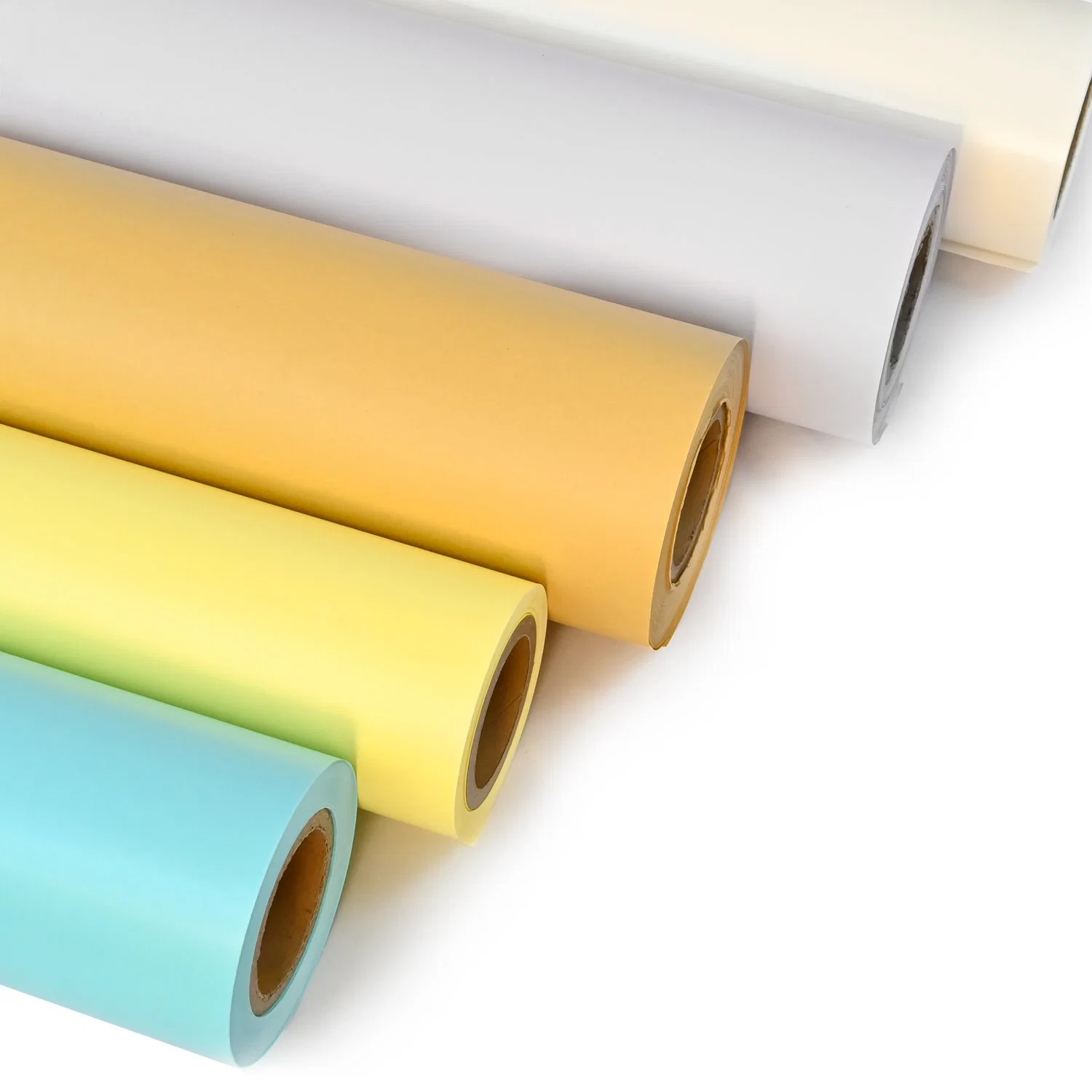 45GSM to 120GSM White Yellow Blue Silicon or PE Coated Glassine Liner Release Paper/Glassine Release Liner Manufacturer