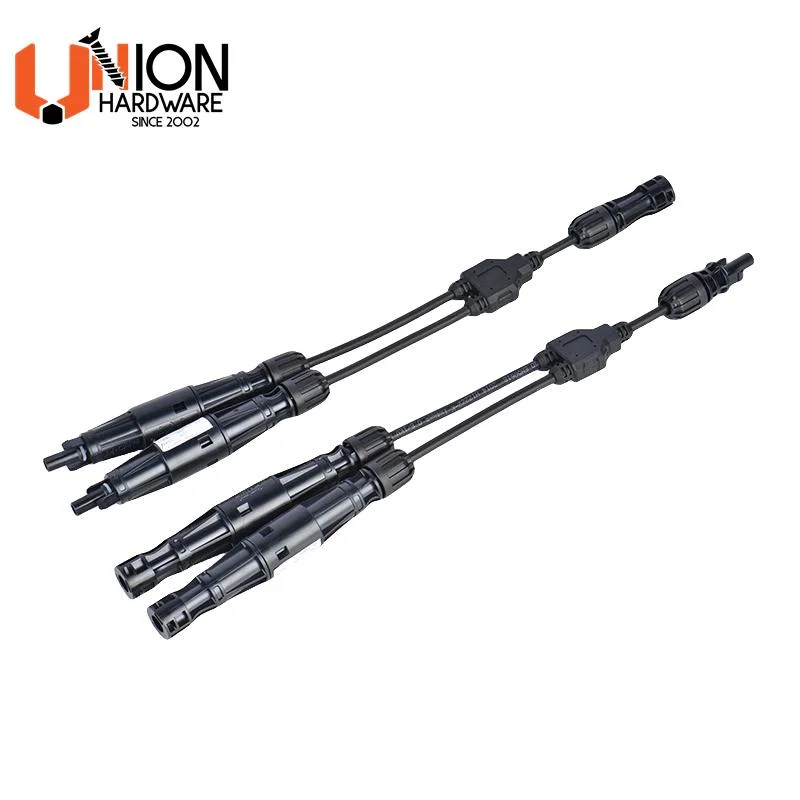 IP67 Waterproof Solar Y Branch Connectors Harness 2 To1 3 to 1 4 to 1