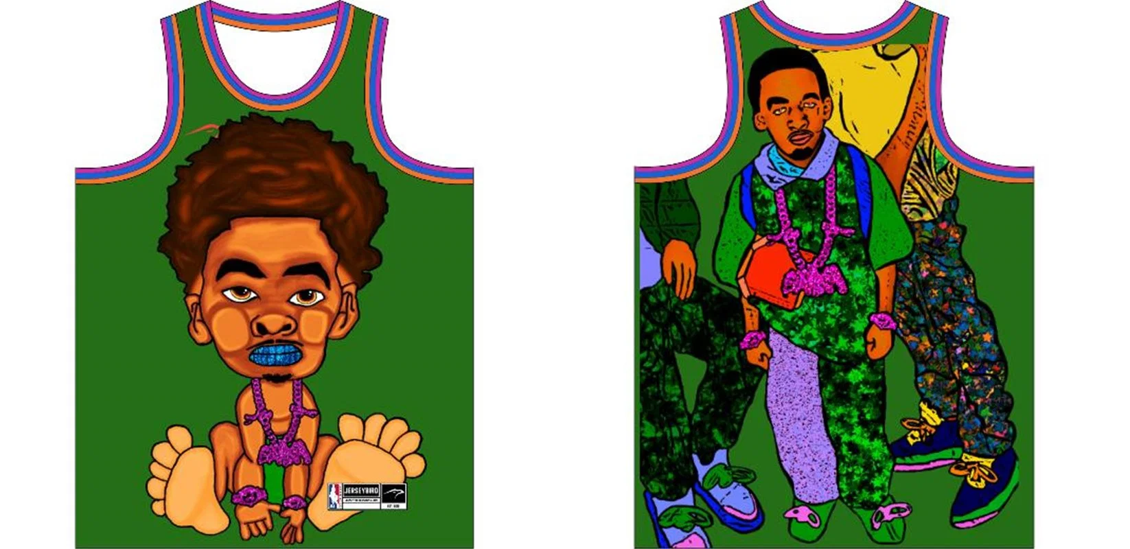 Funny basquetebol Jersey Screen Print Mesh Tanks roupas para a Juventude Rapazes para homem