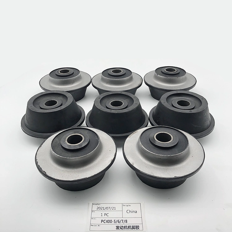 Supplying Multiple Types/Size Flexible Rubber Mounts Engine Excavator Parts Engine Cushion for PC400-5-6-7-8