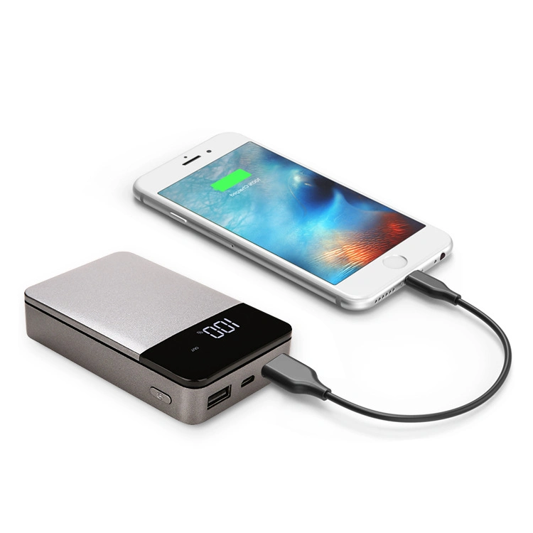 10000mAh Mini Universal Mobile Phone de pequeño tamaño Polymer Power Bank Fuente de alimentación