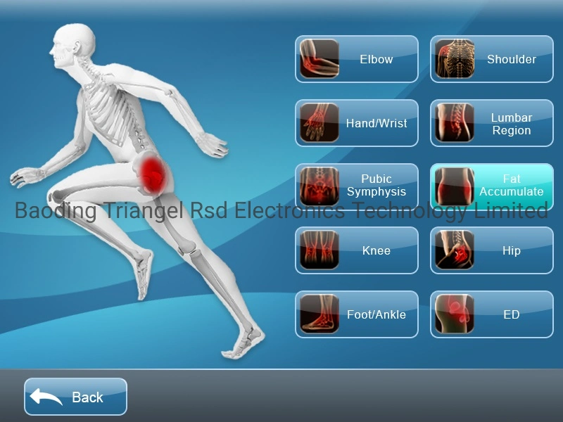 Para disfunção erétil tratamento crescimento muscular Força Shockwave a máquina