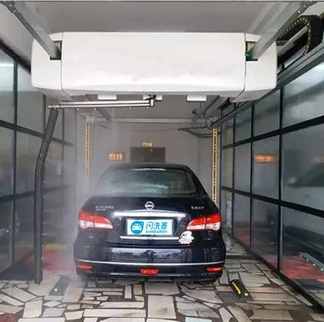 K3 Ntouchless Car Wash Machine Gas Station Installed Fully Automatic Touch Free Car Washing Equipment