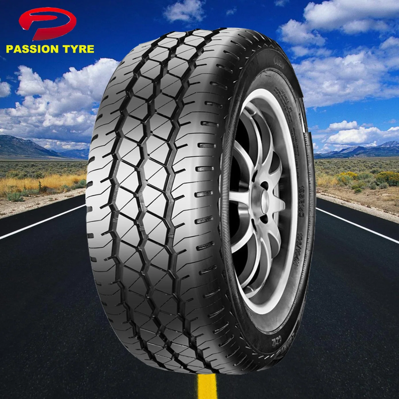 6.00r13lt/6.00r14/6.00r15/6.00r16/7.00r15/7.00r16lt Light Truck Tyres Commercial Van Tires/Llantas