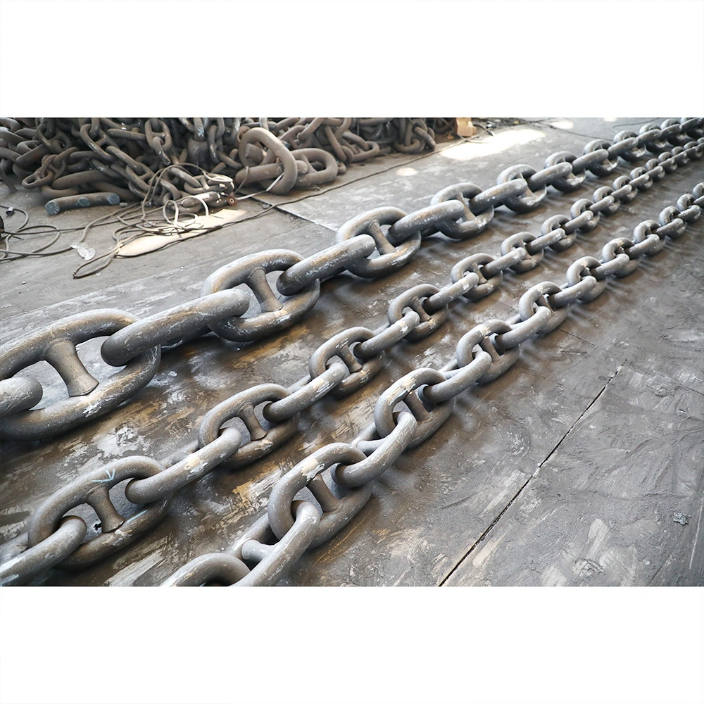 Grade 3 78mm Anchor Chain Cable with Lr Certificate