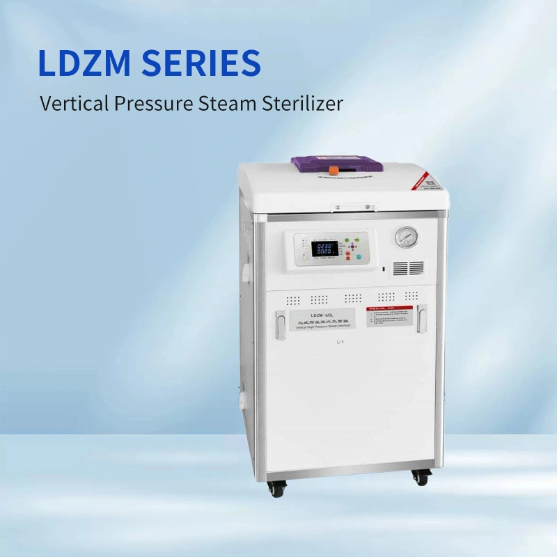 High quality/High cost performance  Mushroom Food Autoclave Steam Pressure Vertical Sterilizer 50L 75L 100L 150L Price