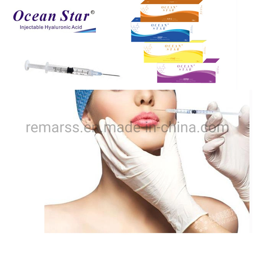 Ocean Star ha Inyección De Ácido Hialurónico para comprar 1ml Fine / Derm / profunda