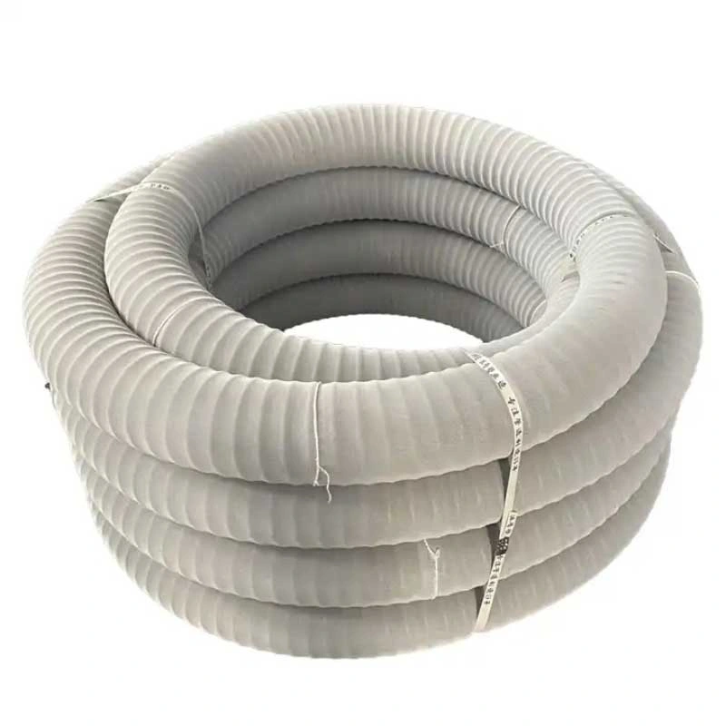 La lumière de la corbeille de la pompe de vidange de l'Irrigation de l'eau Gad conduit en plastique flexible en spirale de printemps Poly PEHD PPR tuyau flexible PVC CPVC