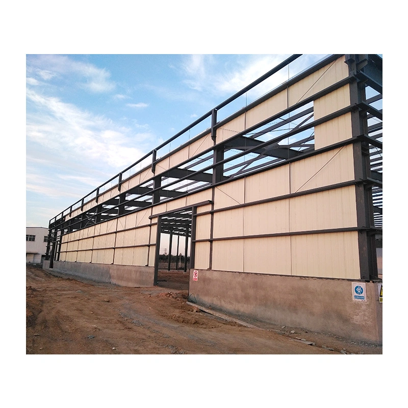 High Quality Light Steel Structure Construction House Warehouse Building