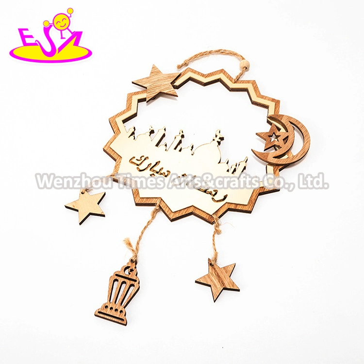 High quality/High cost performance  Handmade Arts Crafts Wooden Christmas Ornaments for Sale W18A183