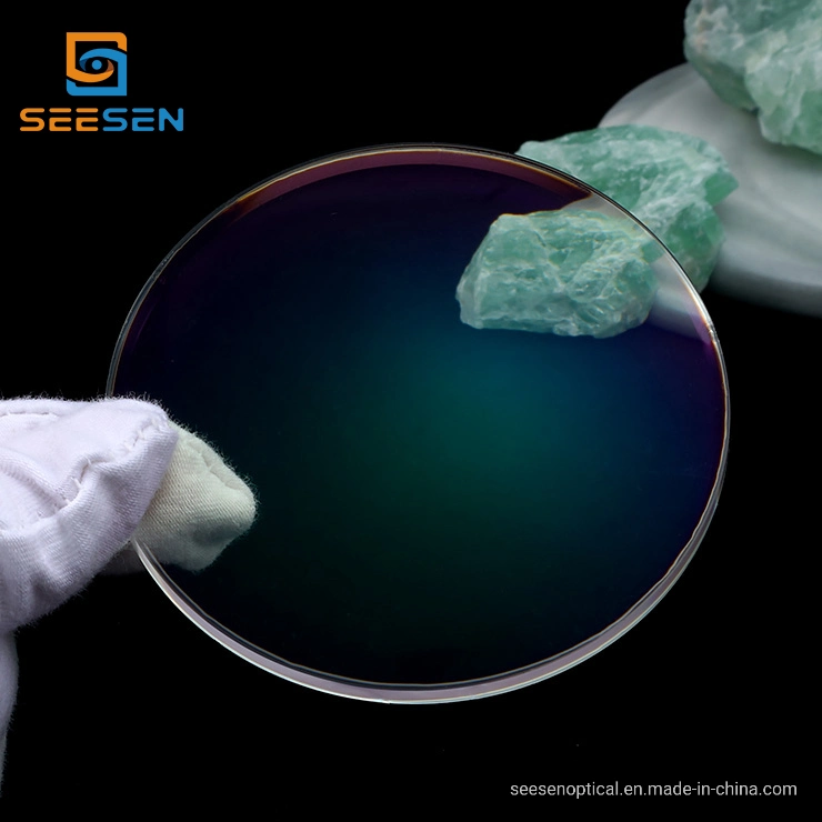 Cr39 1.56 Optical Lens Blue Cut Hmc Coating Lens UV420 Ophthalmic Single Vision Lenses