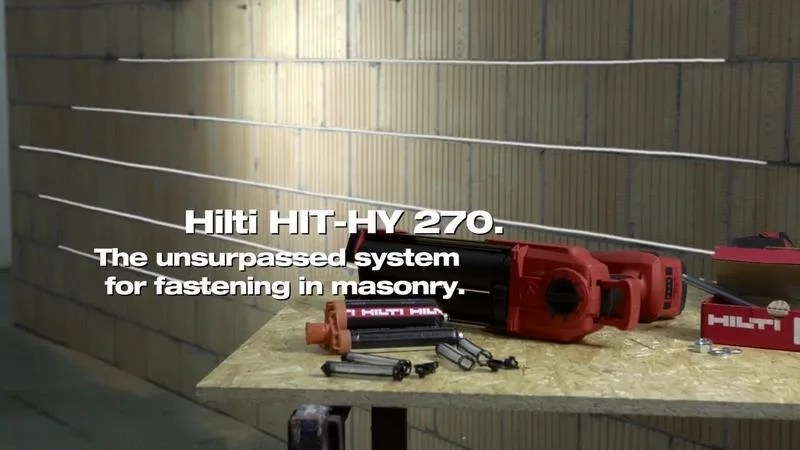 Hilti быстрое исцеление High Modulus высокой прочности Hit-Hy 270 клей Anchor