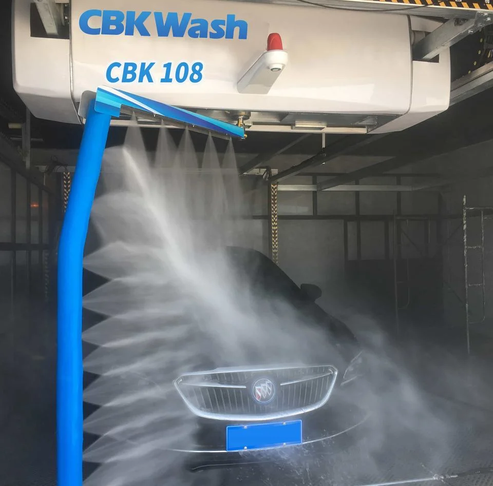 Cbk 108 Venta caliente de la máquina de lavado de automóviles totalmente automático con función de lavado de chasis con 3 años de garantía