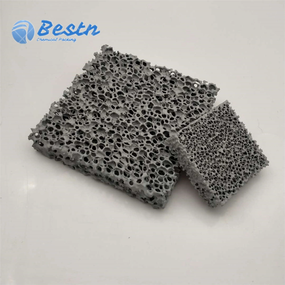 Alumina Porous Ceramic Foam Filter Plate for Foundry