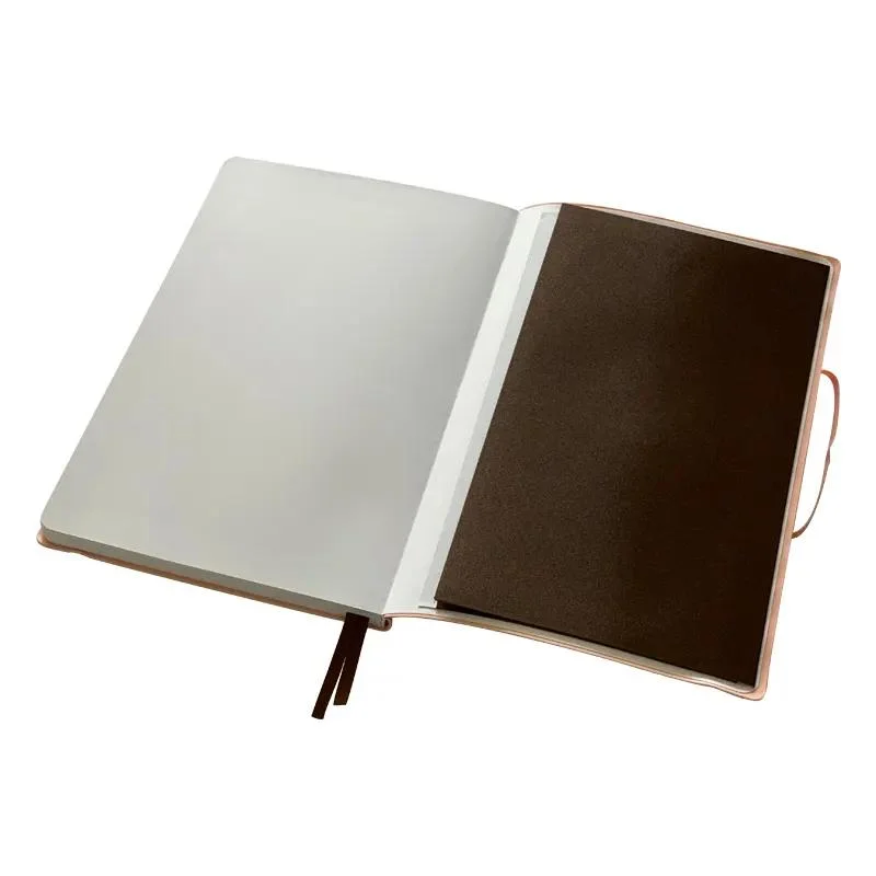 Free Sample OEM Debossed Logo Planner Organizer A4 PU Leather Planner Printing