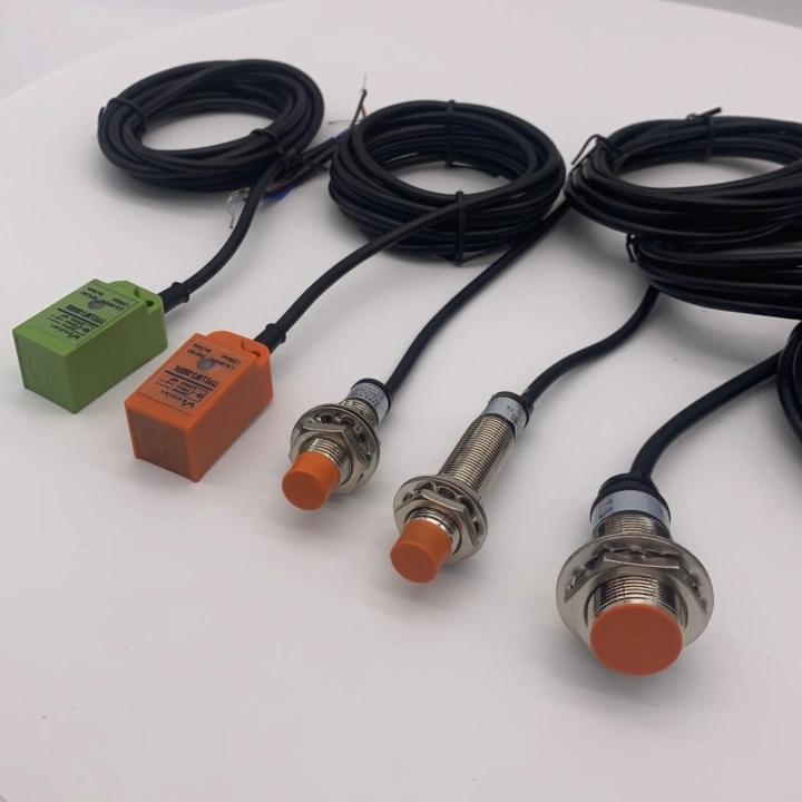 Pr08 Pr12 Pr18 Pr30 NPN PNP No Nc Waterproof Metal Inductance Proximity Sensor Switch