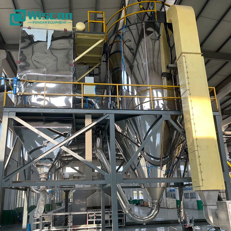 Abrasive Hard Metal Tungsten Carbides Centrifugal Atomization Spray Drying Dryer Machine