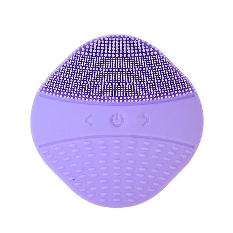 Impermeable Ultrasonic cara profunda Limpieza de las toras Masaje de la piel instrumento Sonic Cepillo de limpieza facial de silicona eléctrica vibratoria