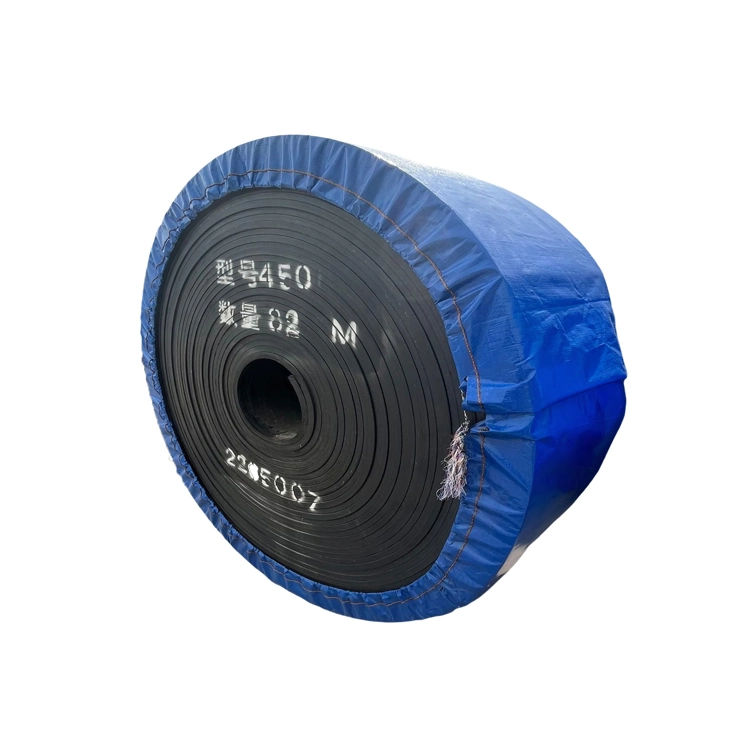 Fire Resistance Conveyor Belt Rubber Fabric for Heavy-Duty Pera 1000mm Width 5ply Rubber Conveyor Belt