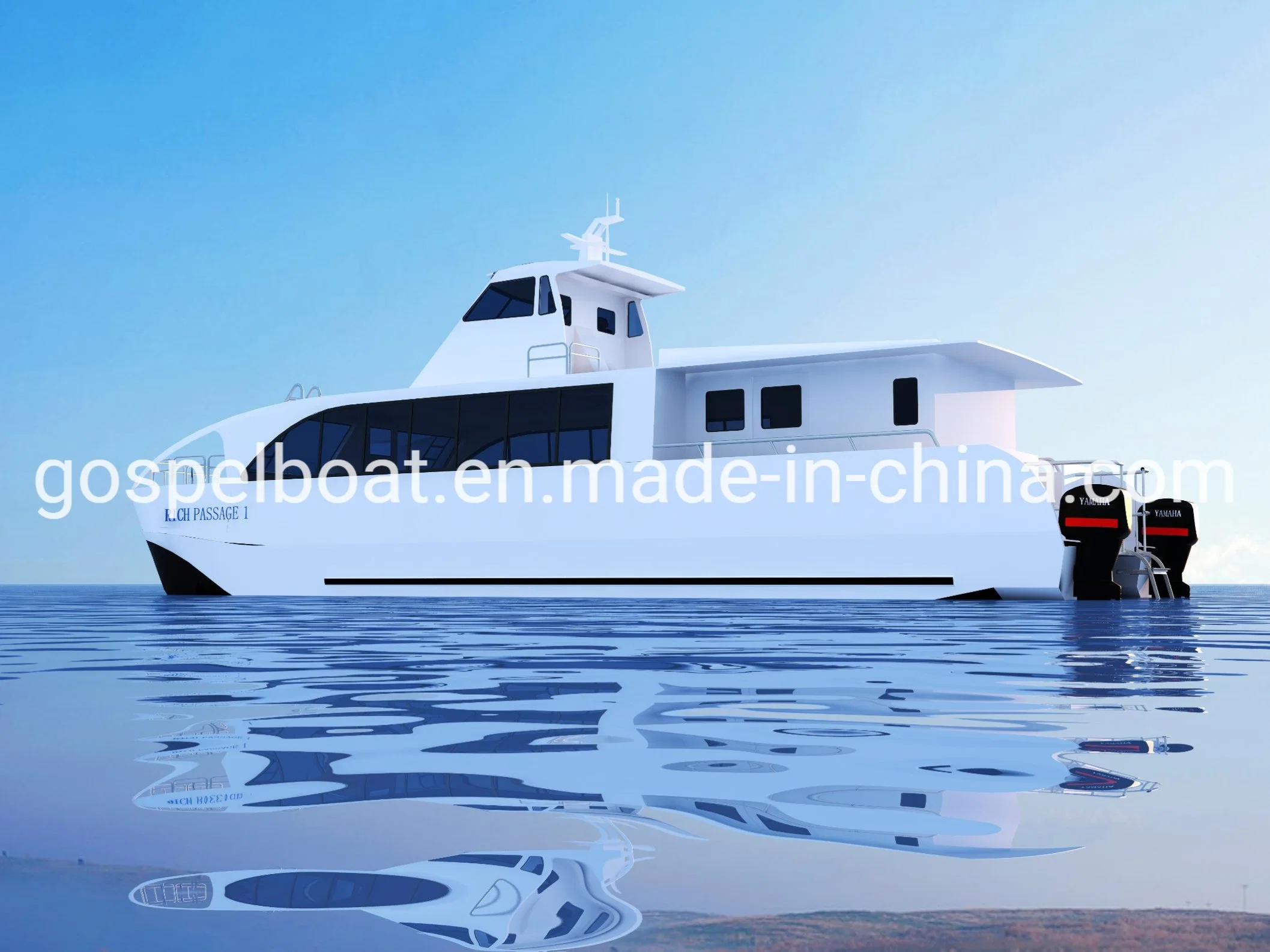 75 Pax Aluminium Catamaran Passenger Ship