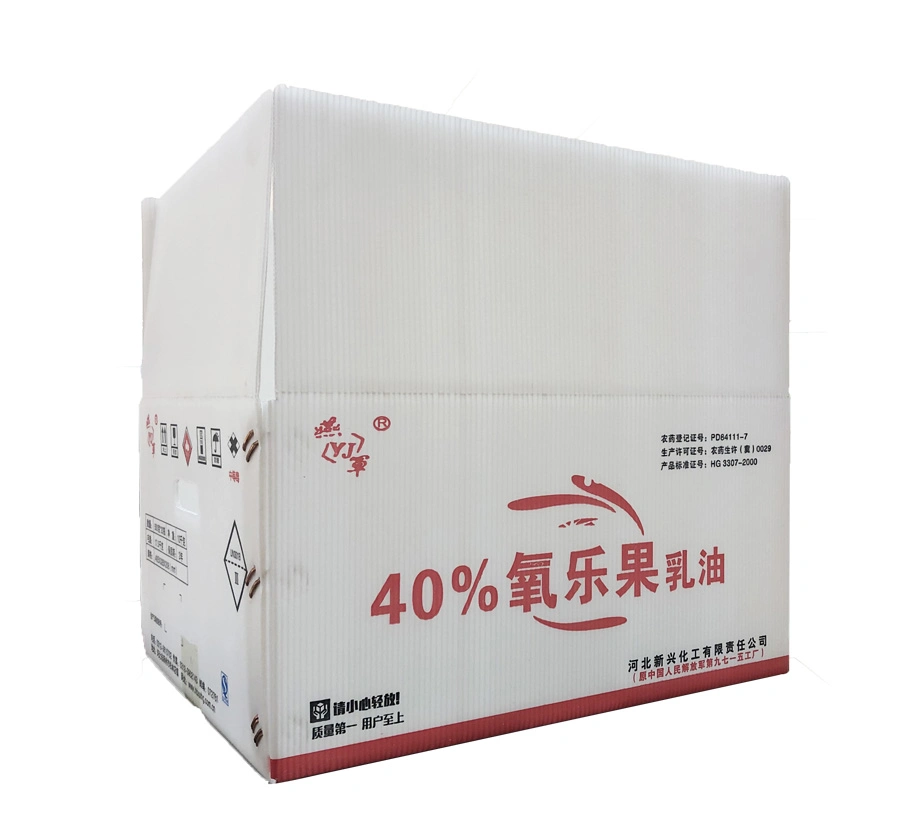 Reusable Twinwall Hollow Plastic/PP Pesticide, Herbicide and Other Chemicals Storage Box