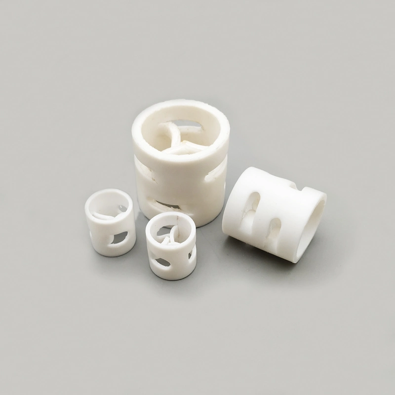 Manufacturer PTFE Plastic Pall Ring for Ethylbenzene Separation