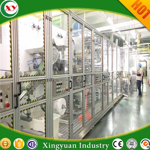 Diaper and Napkin Pads Equipment Machine