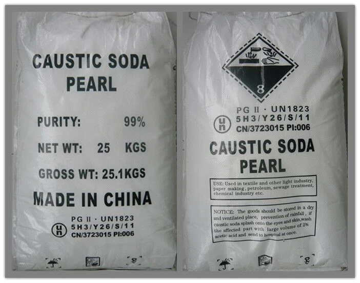 Alkali Soda 99% Superalkali Flakes&Pearls Solid Caustic