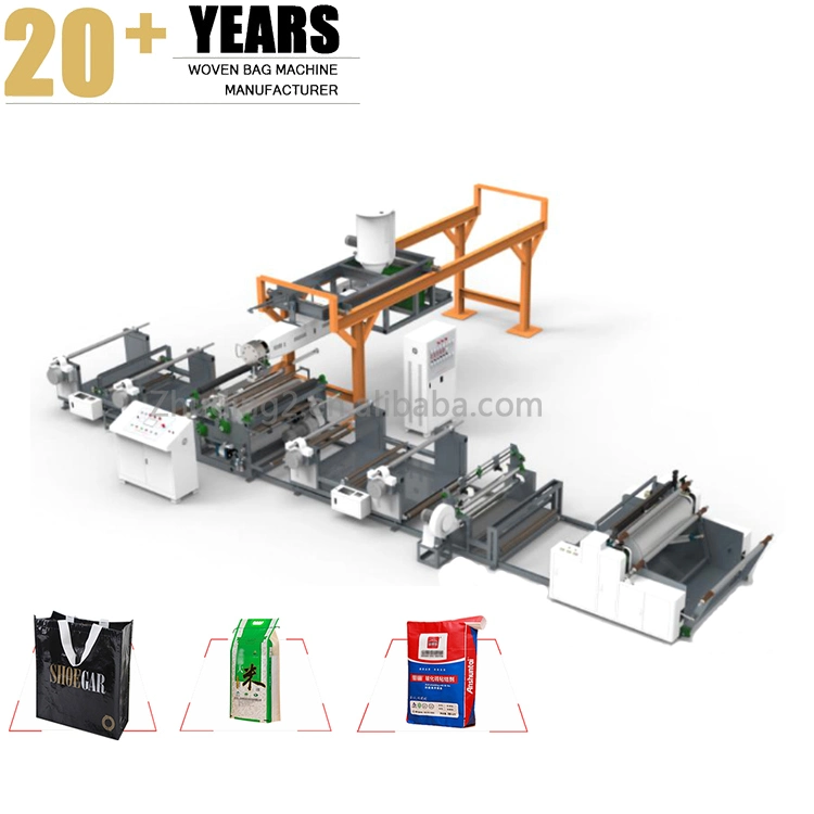 PE automática de extrusão de papel Film coating máquinas de revestimento