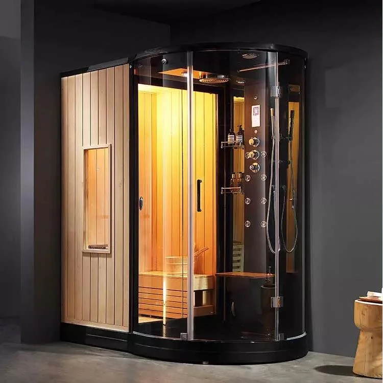 Themostatic robinet salle de douche à vapeur humide combiné Sauna Salle de 3kw