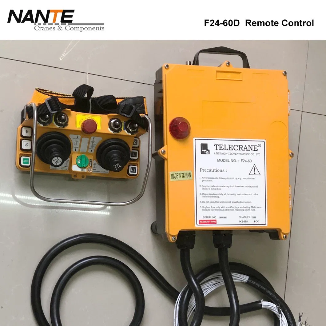 Hot Sale F24-6D/8d/10d/12D controlo remoto de gruas sem fios industriais para guincho Controlo