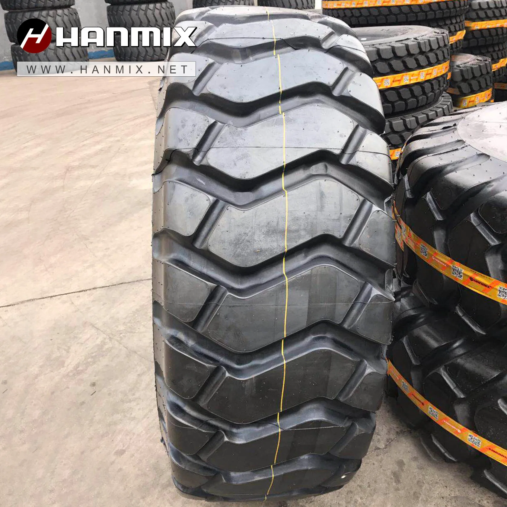 Hanmix off-The-Road Ind Dumper Dozer Wheel E3/L3 E4 L5 17.5r25 20.5r25 23.5r25 26.5r25 29.5r25 Underground Mining Adt Grader Loader OTR Radial Tire Tyre