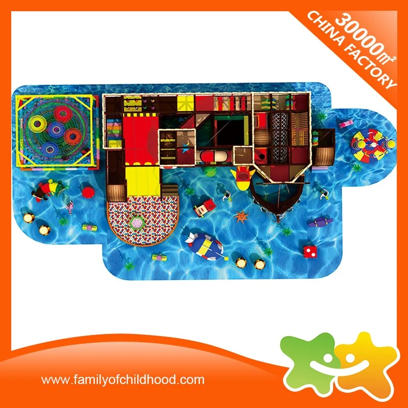 Entertainment Park LLDPE Plastic Kids Indoor Play Equipment