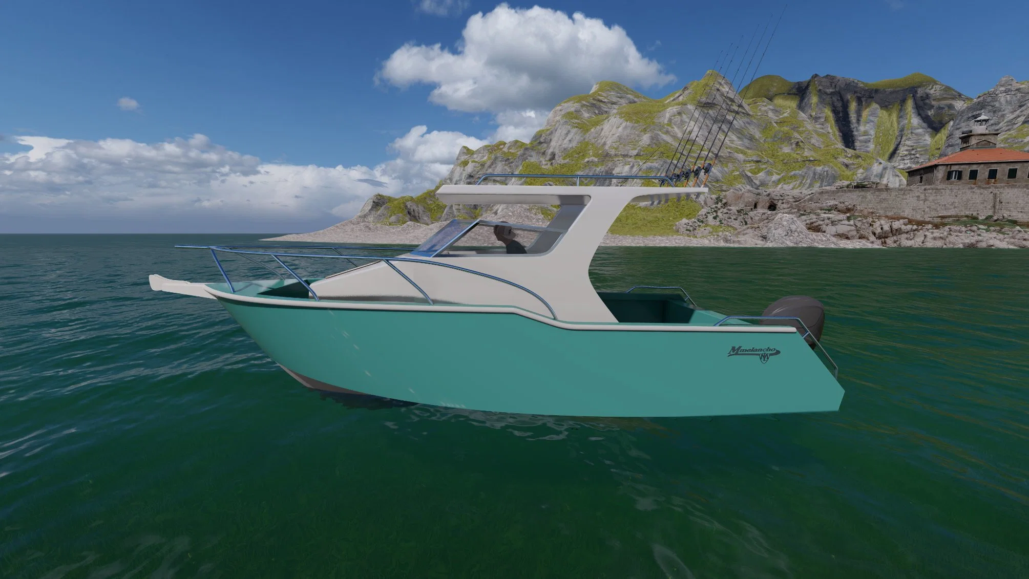 Mmelancho Efficient and Eco-Friendly Aluminum Fishing Boat for Sustainable Water Travel