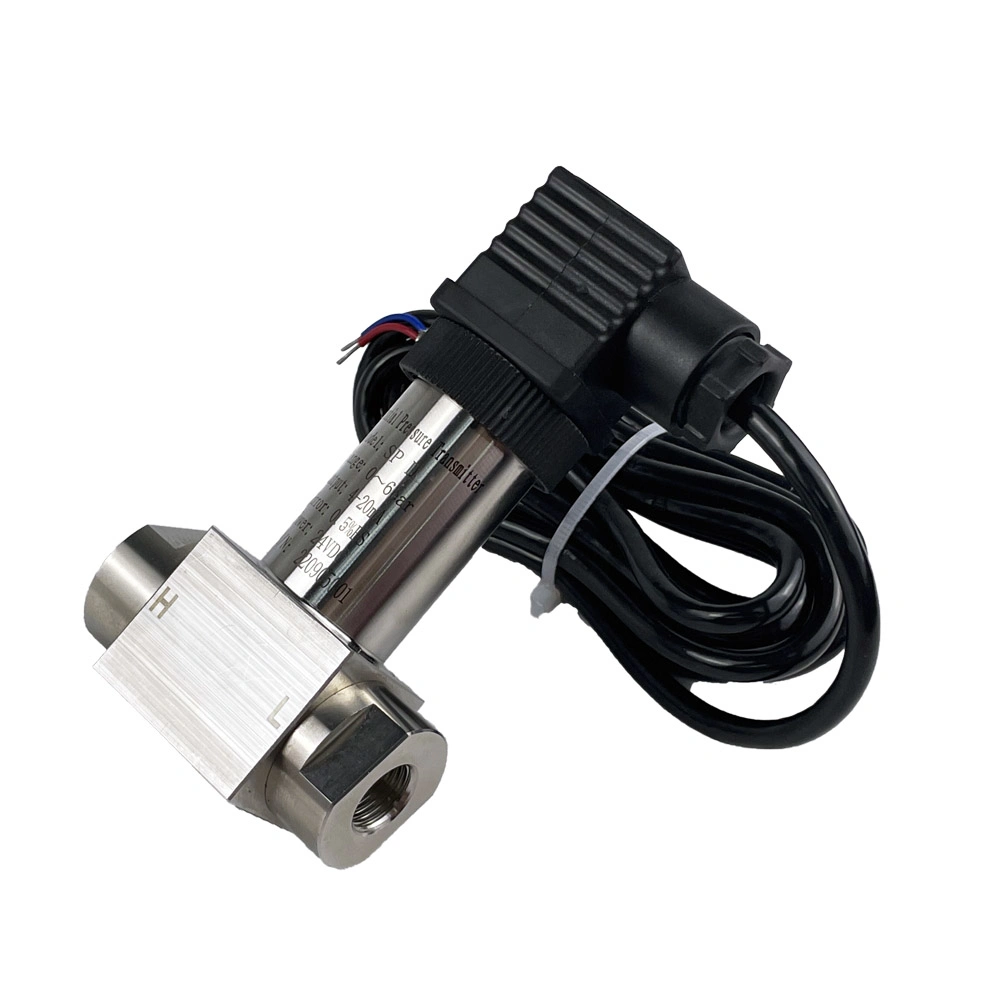 China Professional Manufacture 4-20mA Output Signal Air Hydraulic Piezoelectric Differential Pressure Sensor