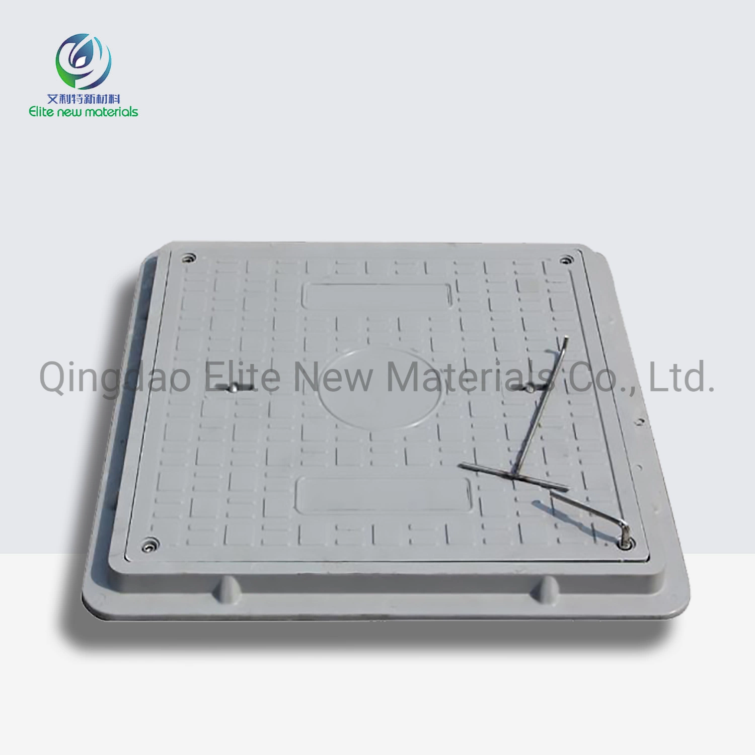 Elite SGS Passed BMC/SMC Plastic Anti-Theft Performance Round Composite Resin Manhole Cover