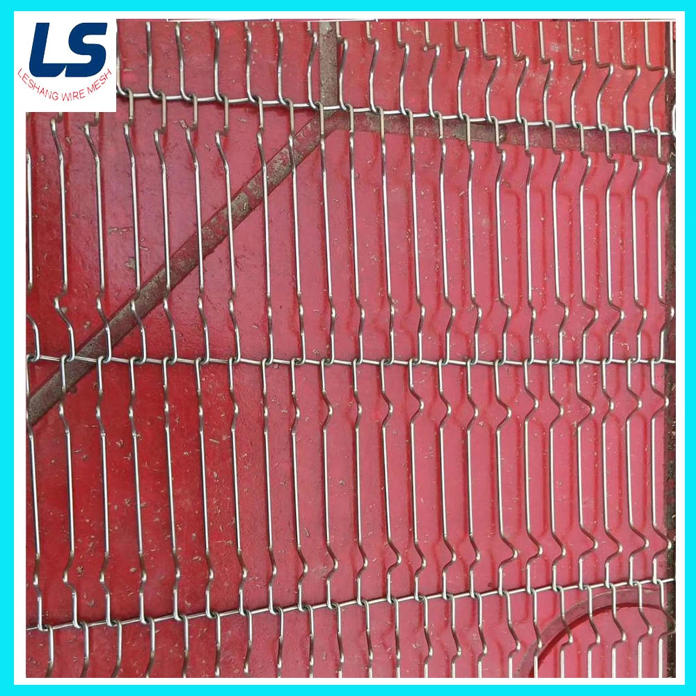 Heat Resistant Ss 304 Metal Chain Link Conveyor Belt