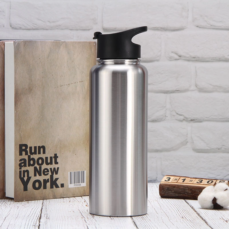 Linkfine Customized Stainless Steel Vacuum Flask Water Bottle Insulated Sports Bottle New Items 2022 Sublimation Blanks 18/8 Stainless Steel Leak Proof Sport Wa