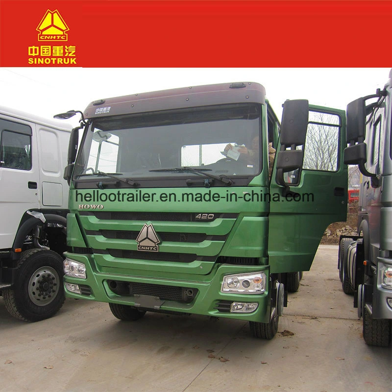 تقنية رأس جرار الشاحنة 420 HP Truck Head 6*4 Cnhtc