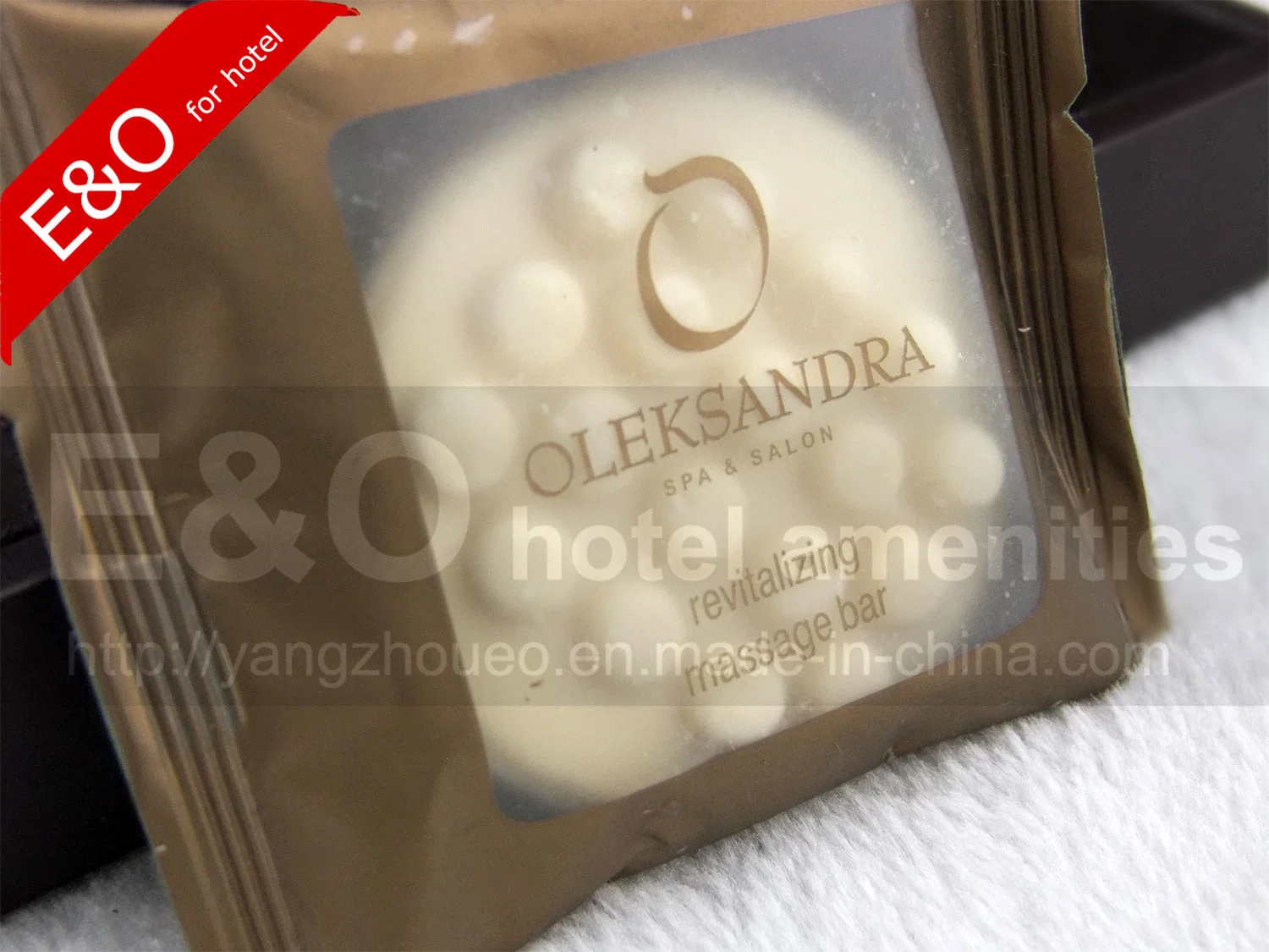 Disposable Massage Hotel Soap Packed in Plastic Bag Eo- (ES0016)