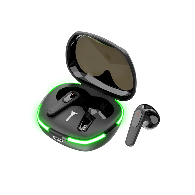 Newest RGB Light Gaming Tws Earbuds Wireless Earphone Bluetooth Headphone Wireless Headset for Mobile Phone with Mic